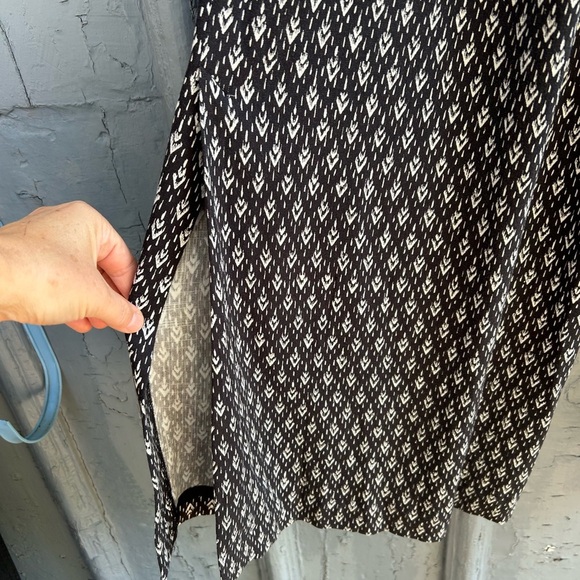 Anthropologie Elevenses Kaimana black and white Palazzo Pants, Small - Picture 7 of 11